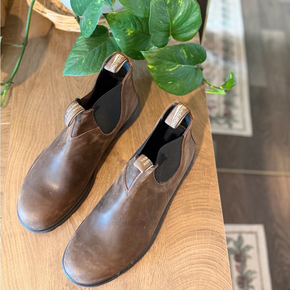 Blundstone Brown Leather Work Boots
